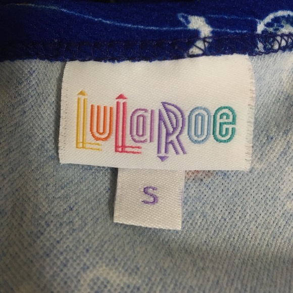 LulaRoe Bicycle Dress stretchy Small - Picture 3 of 5